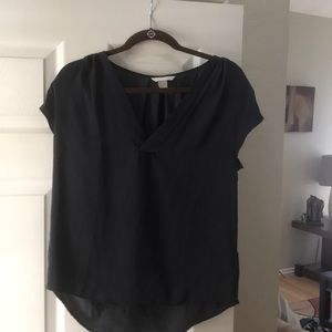 Slate gray h&m blouse